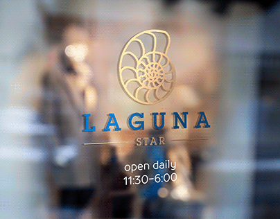 Laguna. Logo design
