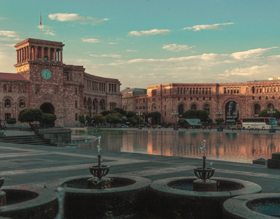 Postcard views of Yerevan