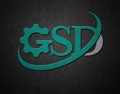 GSD servicing typography logo