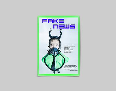 Magazine Design— Fake News