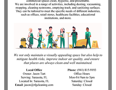Top-Grade Commercial Cleaning in Sarasota