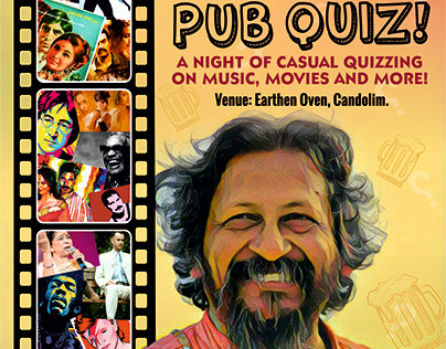 Pub Quiz posters for Earthen Oven Friday Night Pub Quiz