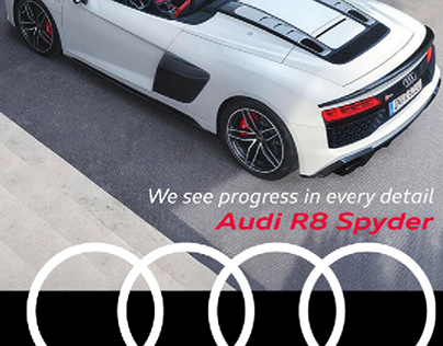Audi R8 Spyder - Composition