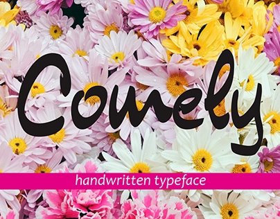 Comely font