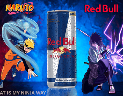 Redbull X Naruto Campaign