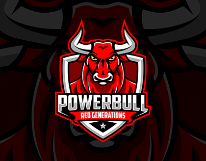 Power Bull Esport Team Logo Designs