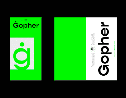 Gopher - typography