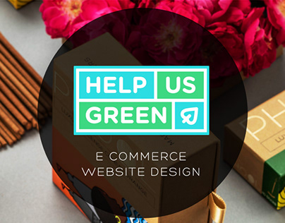 Help Us Green E-Commerce website design