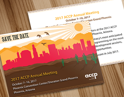 Postcard design for the 2017 fall annual meeting.