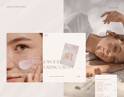 E-commerce of Korean cosmetics 3CE