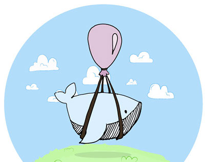 Whale Kids Illustration
