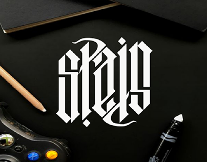 STAIN | Ambigram Concept