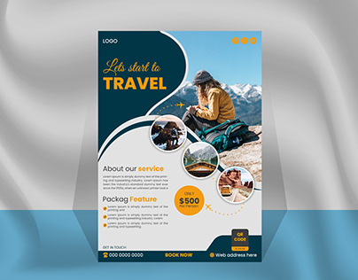 Creative Travel Flyer Design