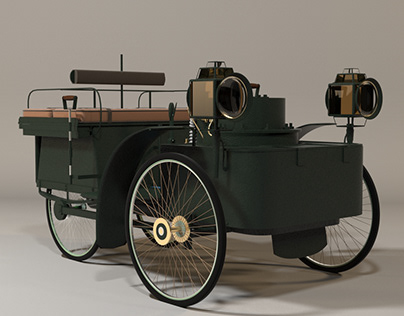 3D Modeling of 1884 La Marquise
