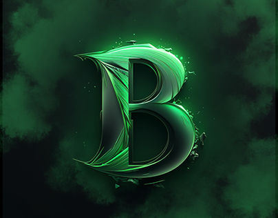 Typography Logo "B"