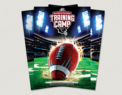 Atlanta Falcons training camp brochure