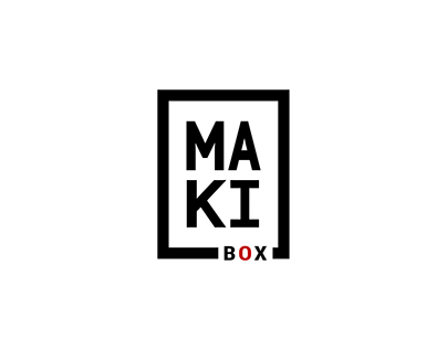 Maki Box logo for sushi restaurant