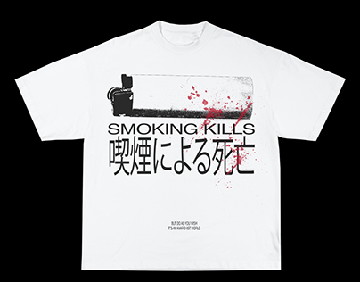 "SMOKING KILLS" T-SHIRT CONCEPT