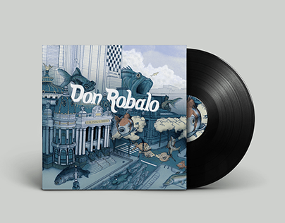 Cover Album - Don Robalo - Um Passo À Frente