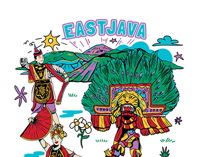 Project thumbnail - Illustration for East Java Dekranasda