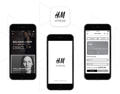 H&M Xpress Concept App