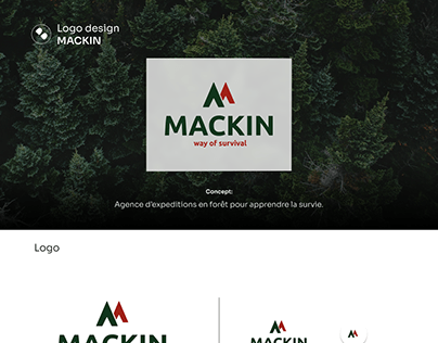 MACKIN. logo design et branding