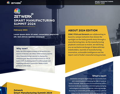 Zetwerk Smart Manufacturing Summit 2024