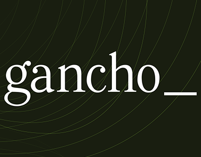 gancho | tipografia