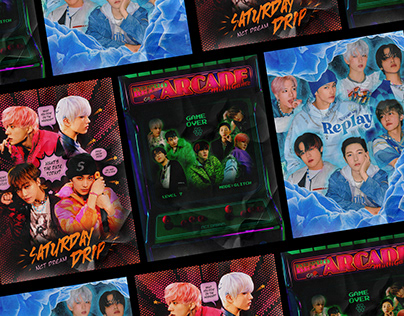NCT Dream 'Glitch Mode' B-Sides Posters