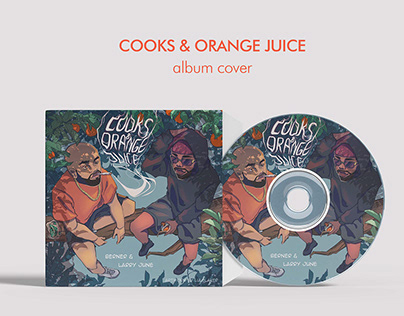 "Cooks & Orange Juice" cover illustration