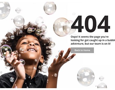Oops! 404 Error Page not found