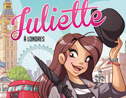 Juliette à Londres en BD