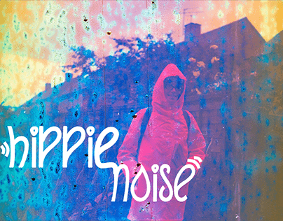 logo hippie noise