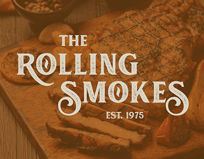 Project thumbnail - Logo design for The Rolling Smokes