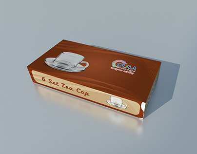 Glassware Tea Cup Set Box Design