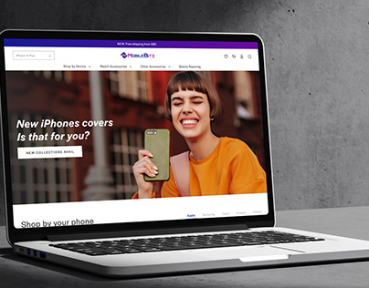 Shopify Website Design - Mobile Accesories