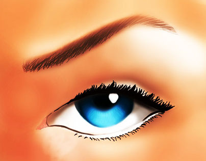 Digital Painting - Eye