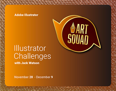 Adobe Illustrator Challenges with Jack Watson 2022