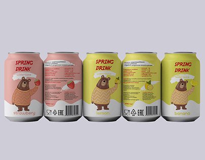SRING DRINK| Дизайн упаковки| Packaging design