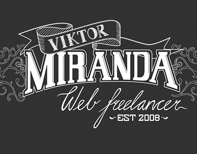 Illustration for personal website www.viktormiranda.com