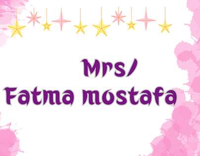 mrs fatma mostafa