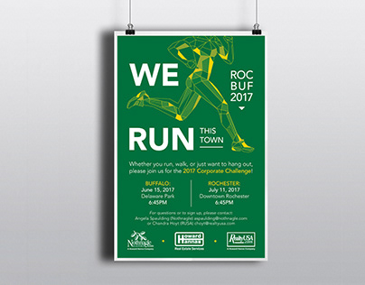 Corporate Challenge Poster