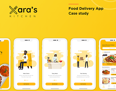 Xara's Kitchen - Food Delivery App Case Study