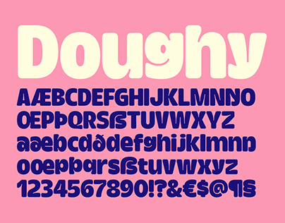 Doughy Typeface
