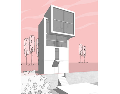 Tadao Ando 4x4 House