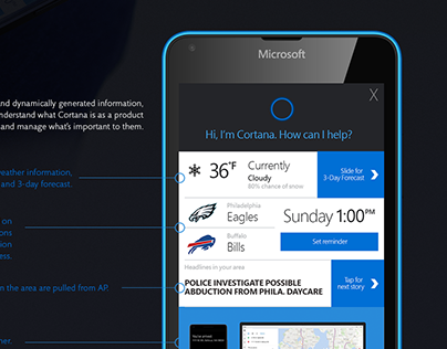 Microsoft- Cortana experience