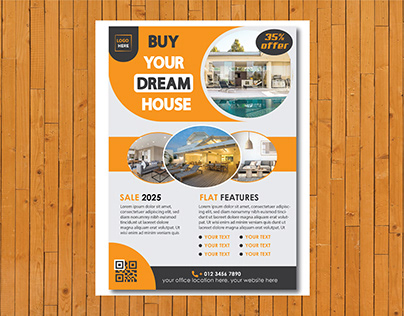 New Home Sale Flyer.