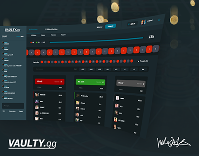 VAULTY.GG - Premium Roulette & Match Betting site