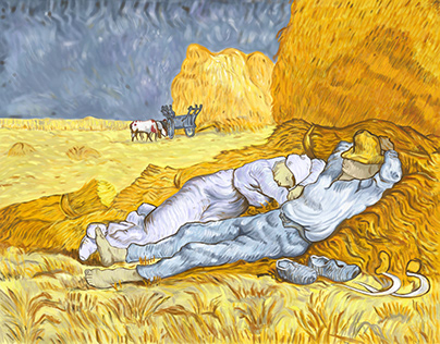 Facsimile of Vincent Van Gogh’s The Siesta