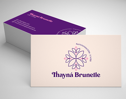 Thayná Brunelle- Identidade Visual